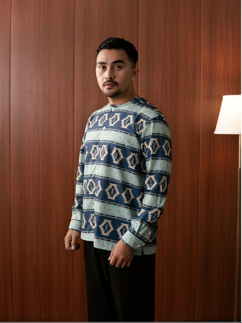 Lakive | Denimo | Kemeja Print