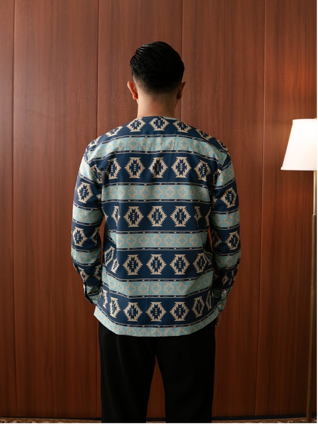 Lakive | Denimo | Kemeja Print