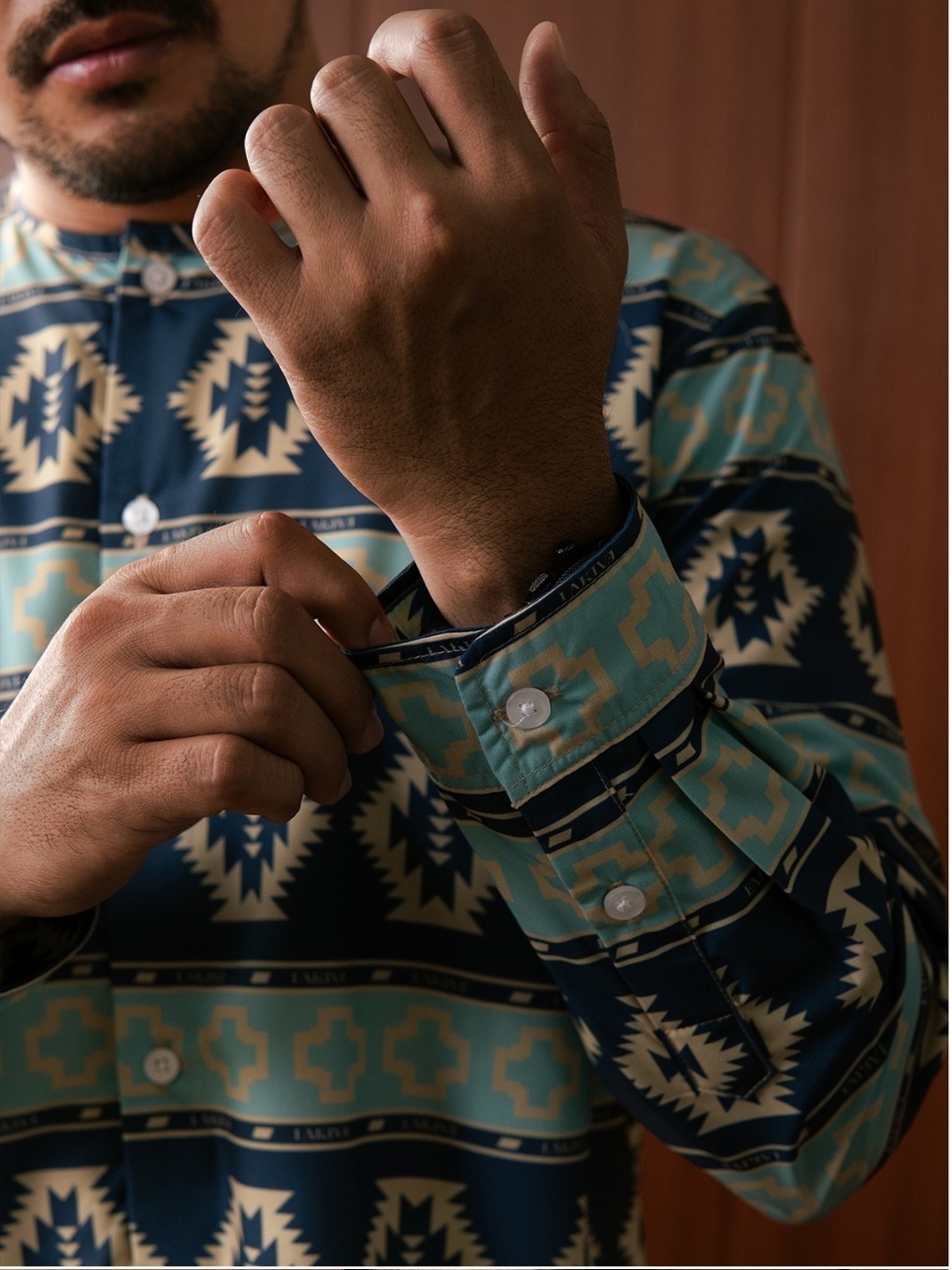Lakive | Denimo | Kemeja Print