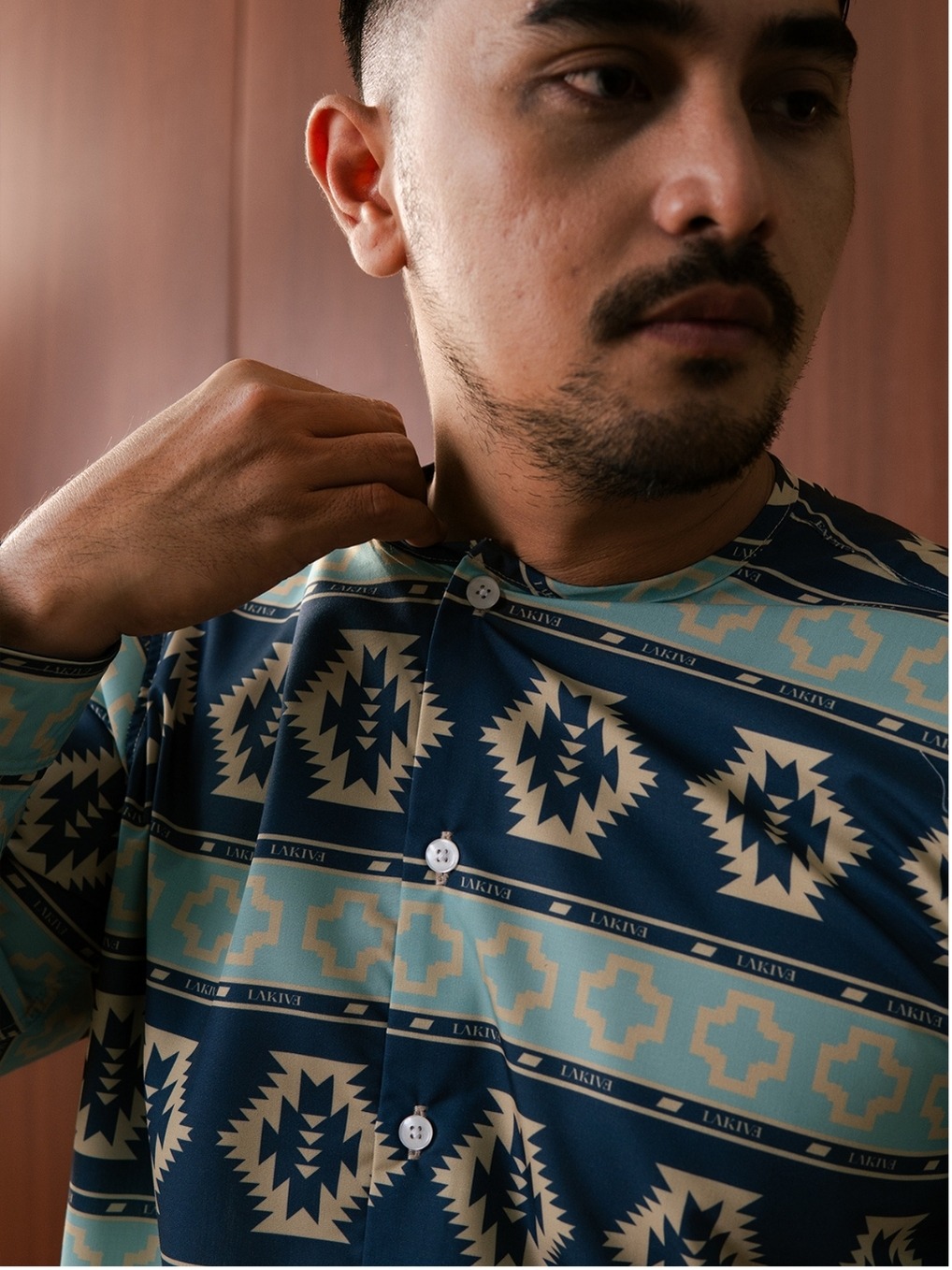 Lakive | Denimo | Kemeja Print