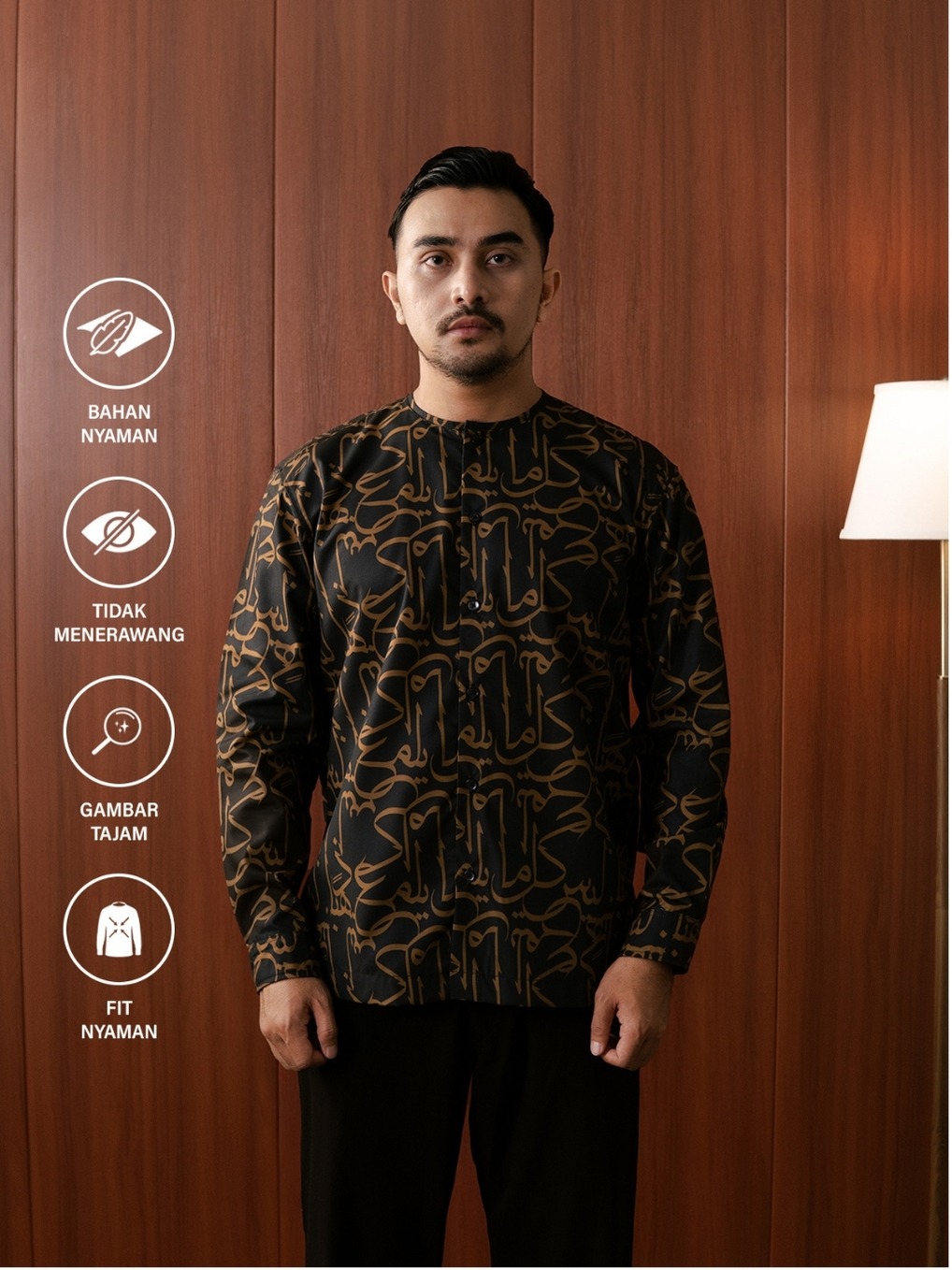Lakive | Sarob | Kemeja Print