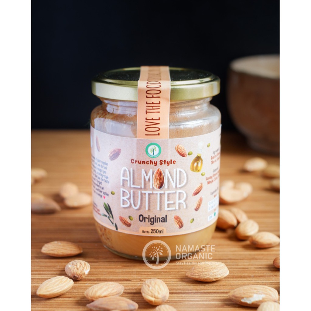 ALMOND BUTTER CRUNCHY STYLE 250ML
