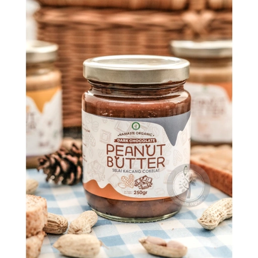 Image of PEANUT BUTTER DARK CHOCOLATE - SELAI KACANG COKLAT 250GR