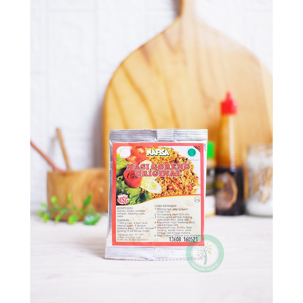 NAFISA BUMBU INSTANT NON MSG - NASI GORENG ORIGINAL 24GR