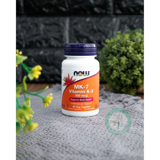 NOW FOODS MK7 VITAMIN K2 100 MCG - 60 VEG CAPSULES