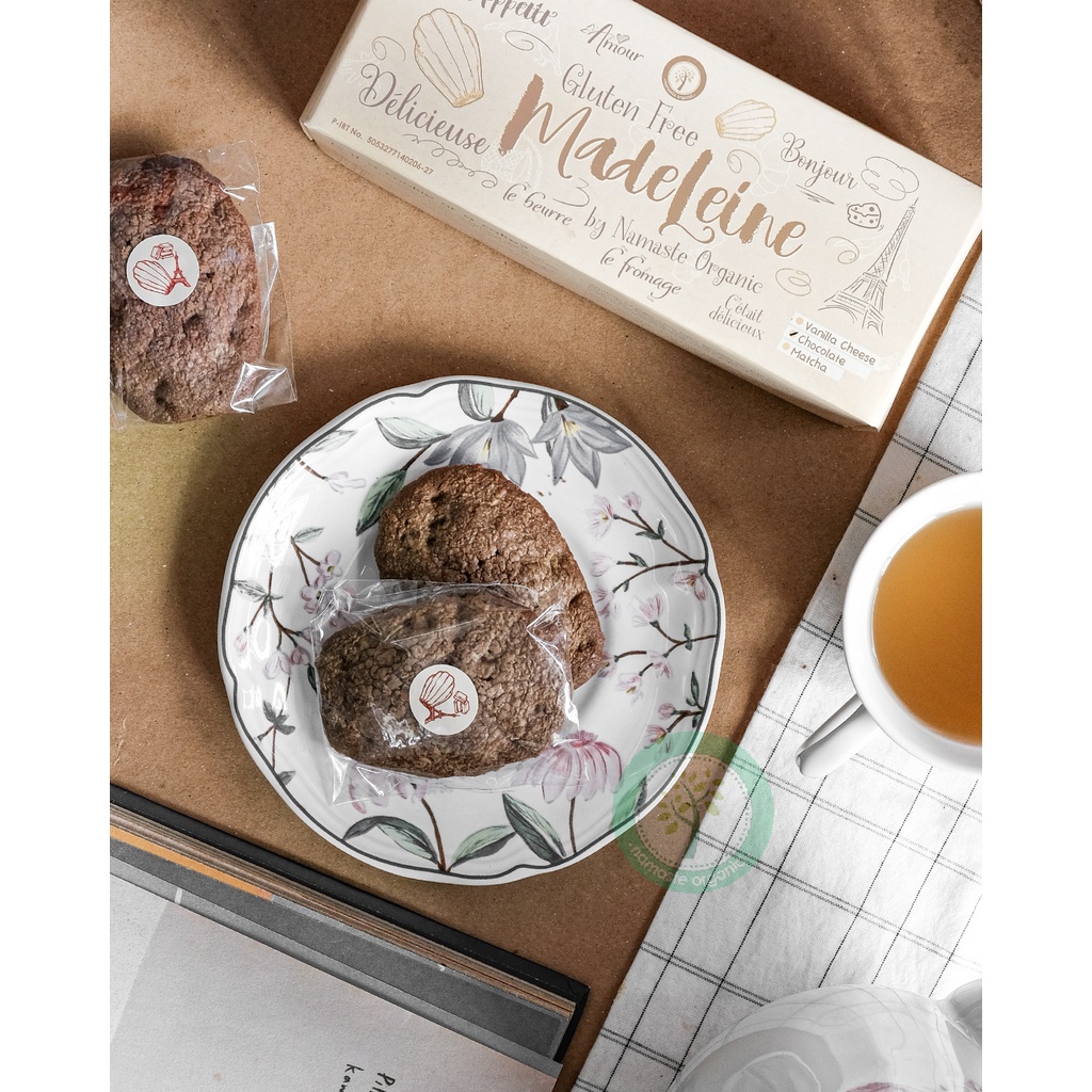 MADELEINE CAKE GLUTEN FREE 6 PCS - CHOCOLATE