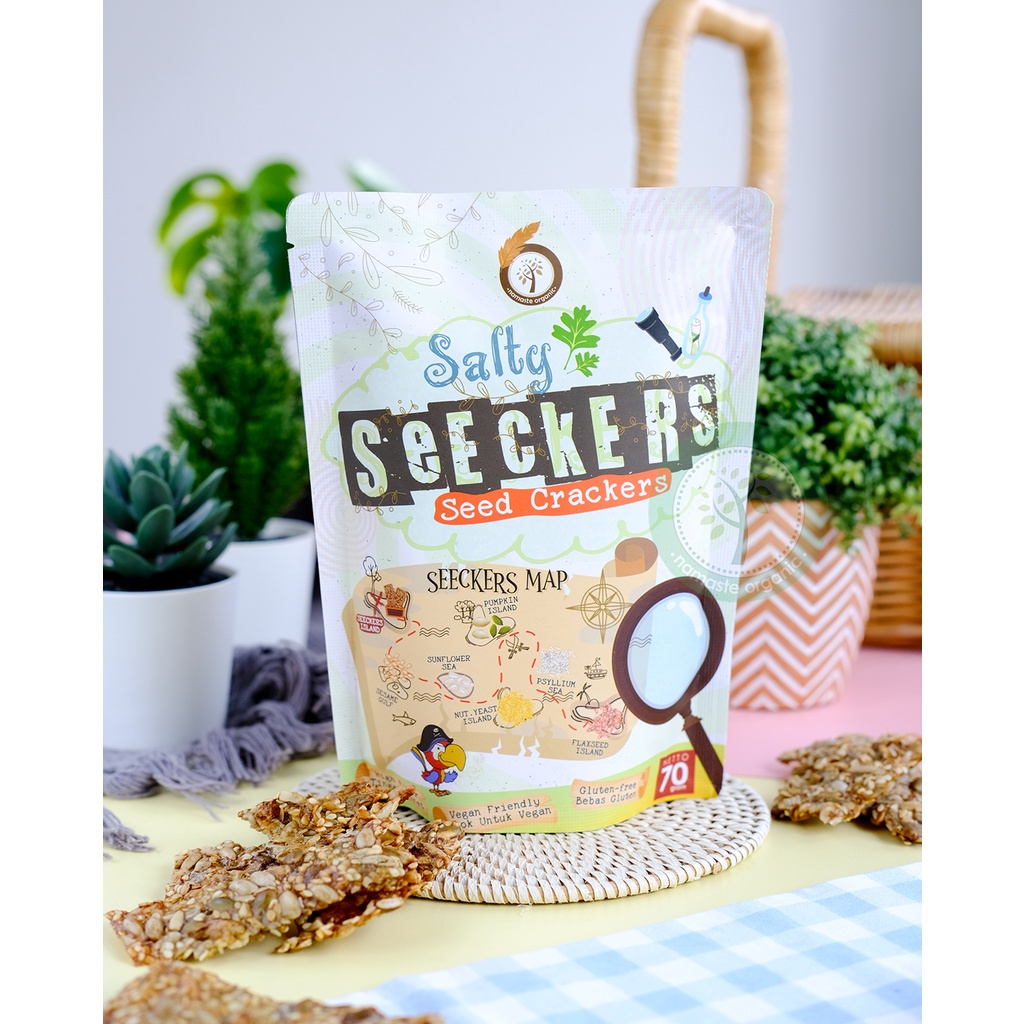SEECKERS SEED CRACKERS - SALTY 70GR