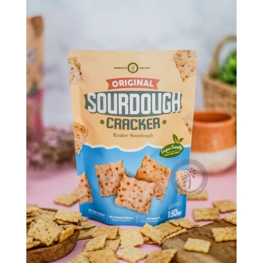 SOURDOUGH CRACKER VEGAN FRIENDLY - ORIGINAL 150GR