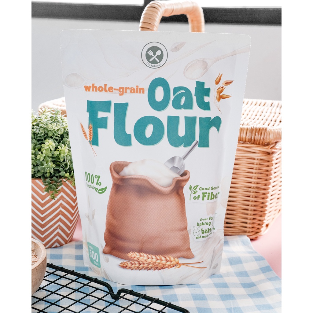 OAT FLOUR WHOLE GRAIN - TEPUNG OAT 500GR