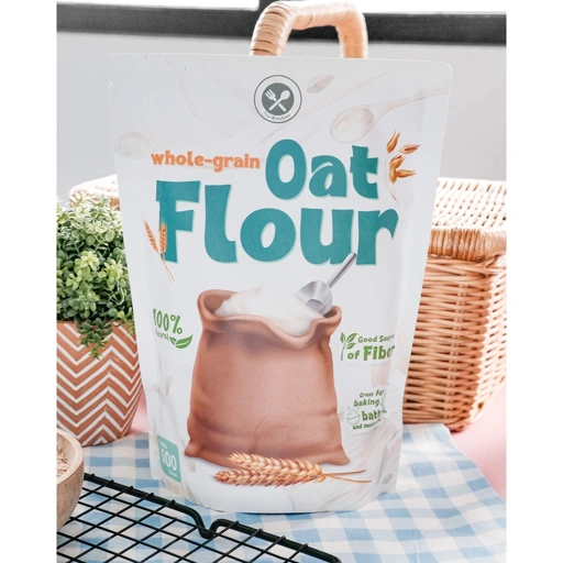 Image of OAT FLOUR WHOLE GRAIN - TEPUNG OAT 500GR