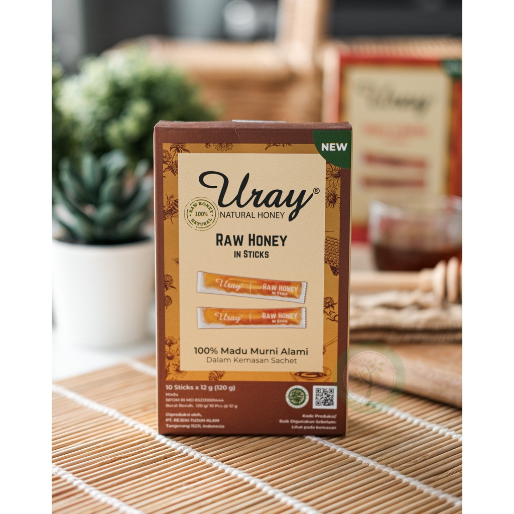 MADU URAY SACHET - RAW HONEY IN STICK 120GR