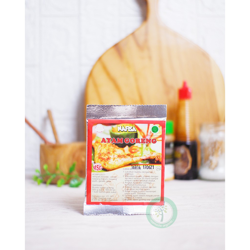 NAFISA BUMBU INSTANT NON MSG - AYAM GORENG 30GR