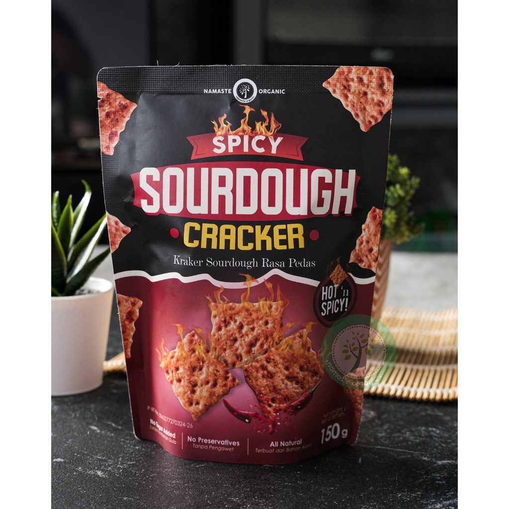SOURDOUGH CRACKER - SPICY 150GR