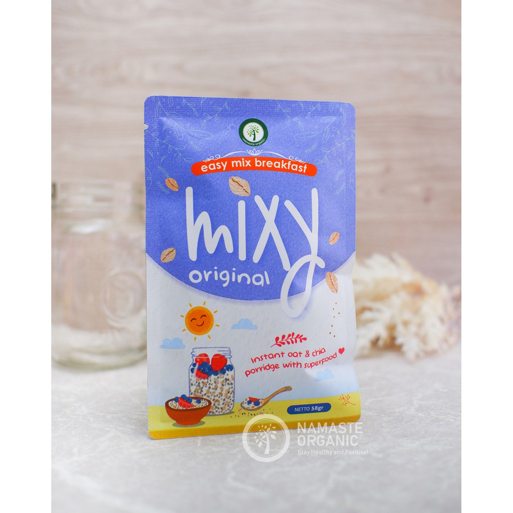 MIXY OAT CHIA PUDDING PREMIX - ORIGINAL 58GR