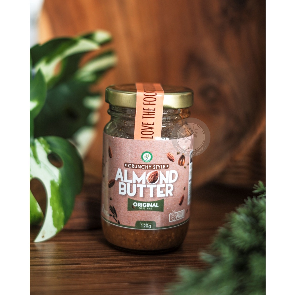 ALMOND BUTTER CRUNCHY STYLE 120GR