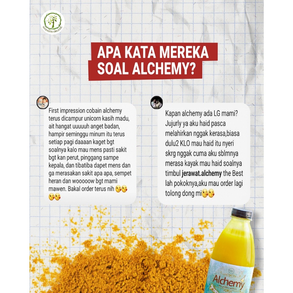 ALCHEMY 330ML - KUNYIT