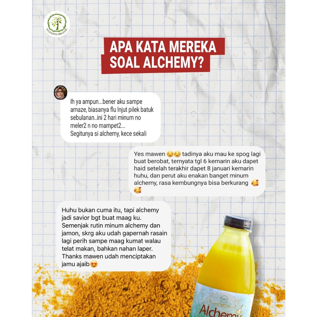 ALCHEMY 330ML - KUNYIT