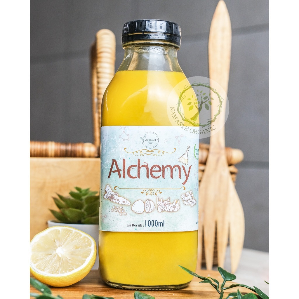 ALCHEMY KUNYIT 1L - BOTOL KACA