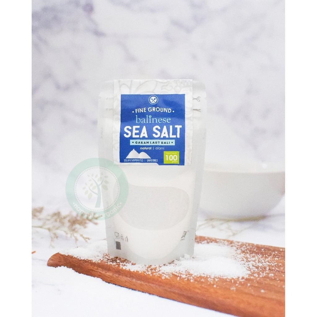 NATURAL BALINESE SEA SALT - GARAM LAUT ALAMI HALUS