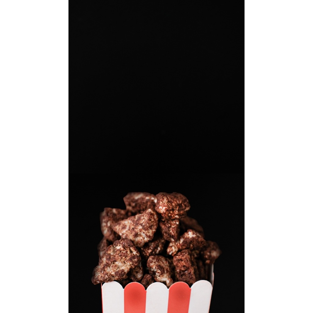 BETTER THAN POPCORN - CRISPY BUCKWHEAT WITH DARK CHOCO 50GR