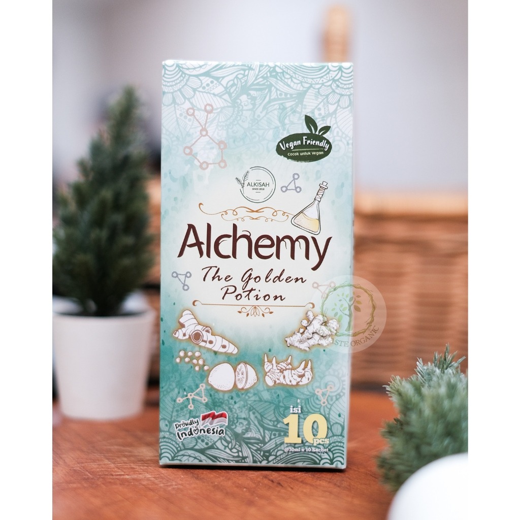 BOX ALCHEMY ISI 10 SACHET - KUNYIT