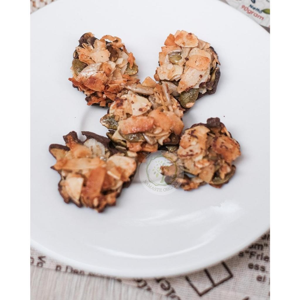 CHOCONUTS - DARK CHOCOLATE COCONUT ALMOND CRISPS 110GR