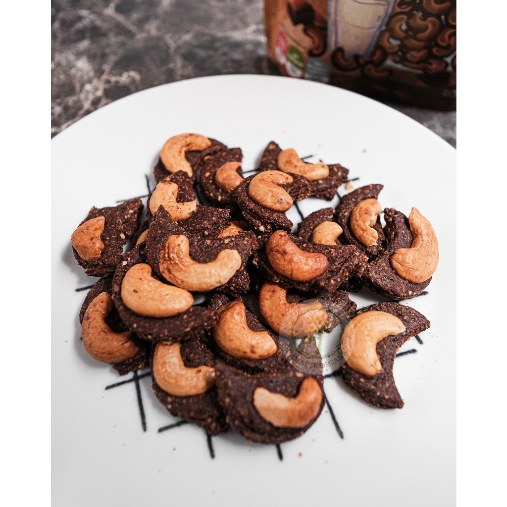 GLUTEN FREE DARK CHOCO PITMOPEN CASHEW COOKIES 140GR