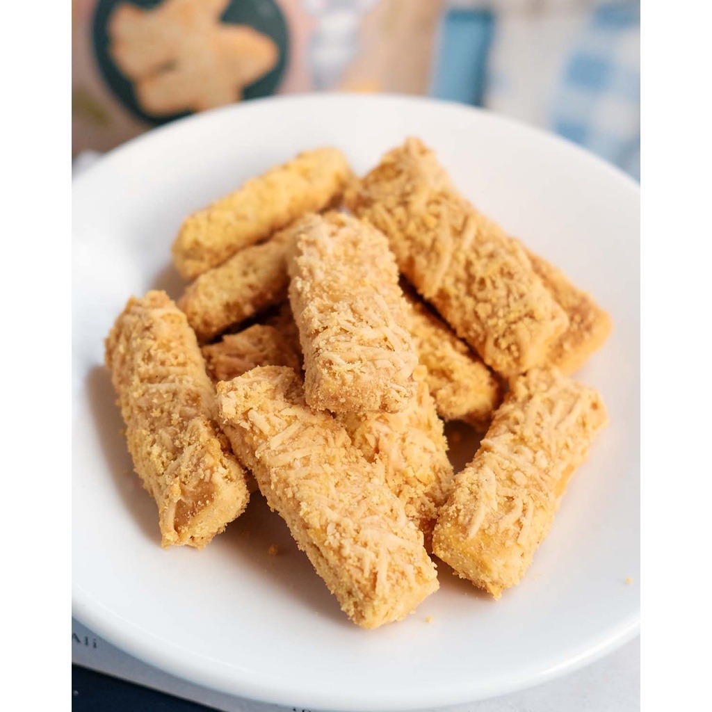 GLUTEN FREE KAASSTENGELS - CLASSIC CHEESE COOKIES 100GR