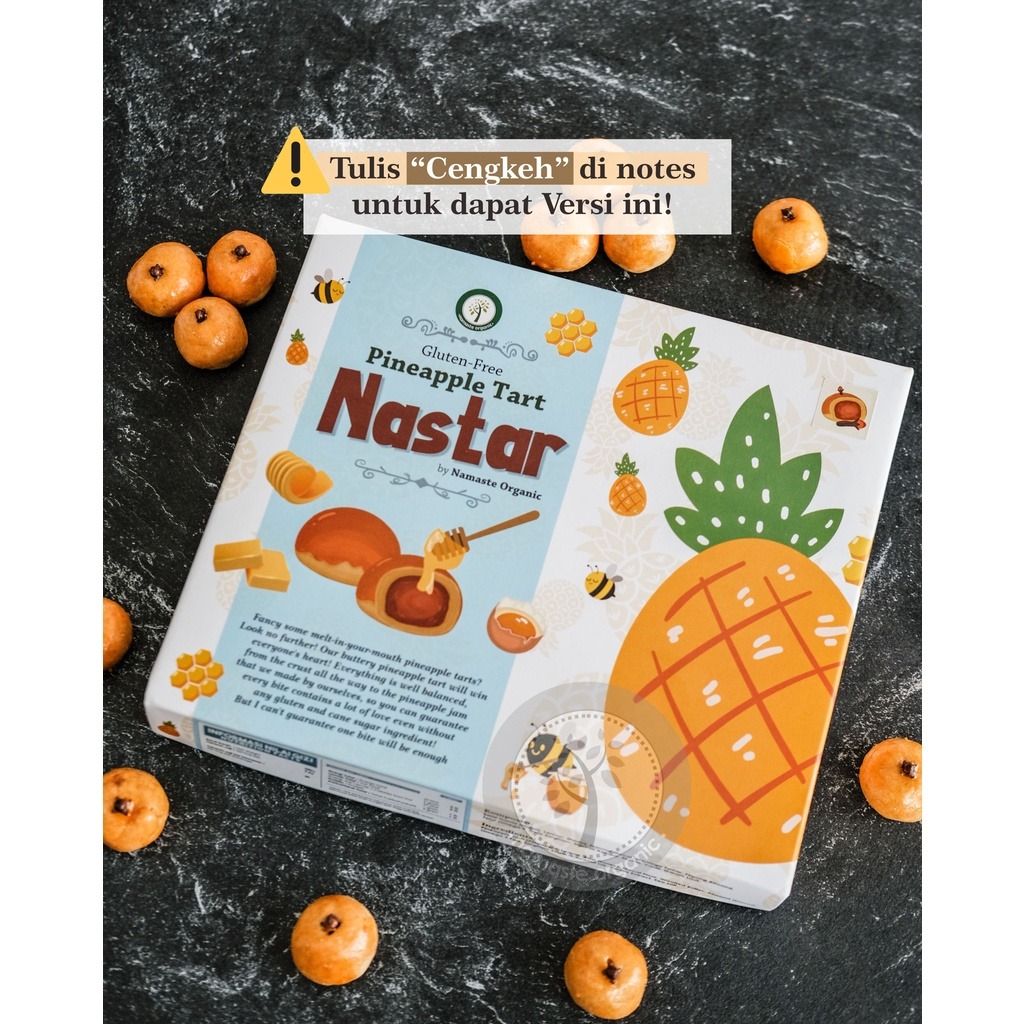 GLUTEN FREE PINEAPPLE TART - NASTAR 280GR