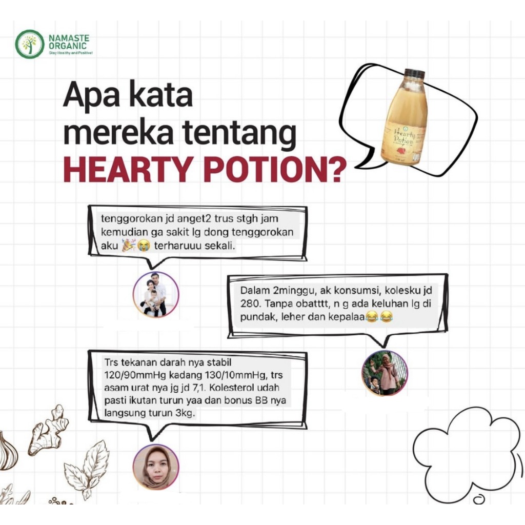 HEARTY POTION 1L
