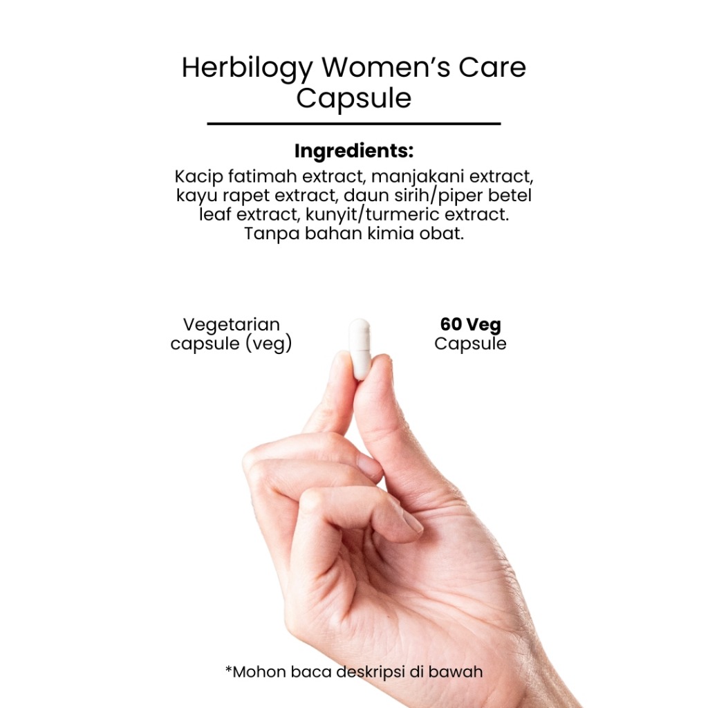 HERBILOGY WOMENS CARE (FEMININE HEALTH) - 60 CAPSULE