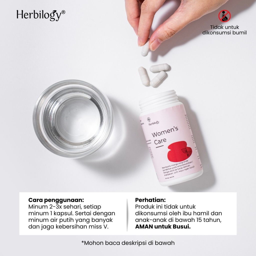 HERBILOGY WOMENS CARE (FEMININE HEALTH) - 60 CAPSULE