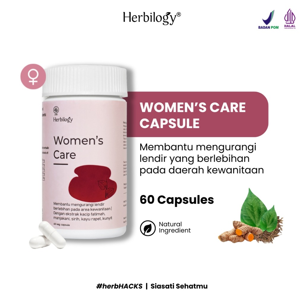 HERBILOGY WOMENS CARE (FEMININE HEALTH) - 60 CAPSULE