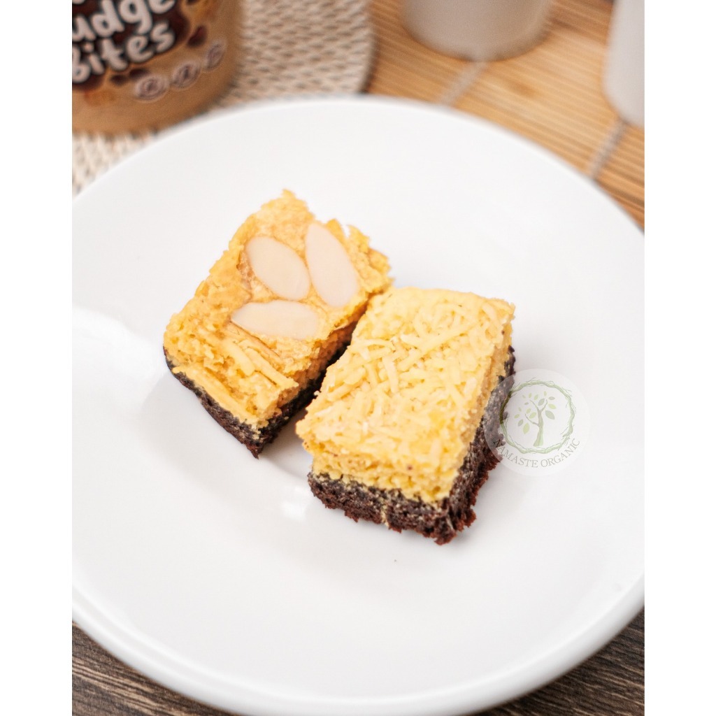 CHOCO CHEESE BROWNIE FUDGE BITES GLUTEN FREE 135GR - ISI 6 SLICES