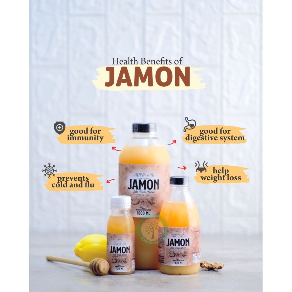 JAMON 330ML - JAHE LEMON MADU