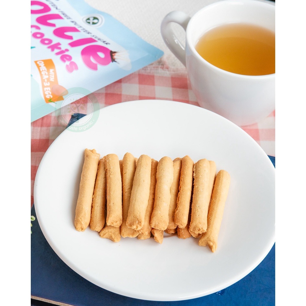 JOLLIE - STICK COOKIES GLUTEN FREE BUTTER SUGAR 150GR