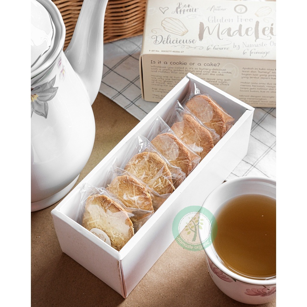 MADELEINE CAKE GLUTEN FREE 6 PCS - VANILLA CHEESE