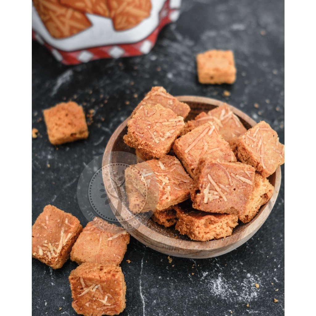 MADELEINE CRACKERS - GLUTEN FREE CRACKERS WITH EDAM CHEESE 110GR