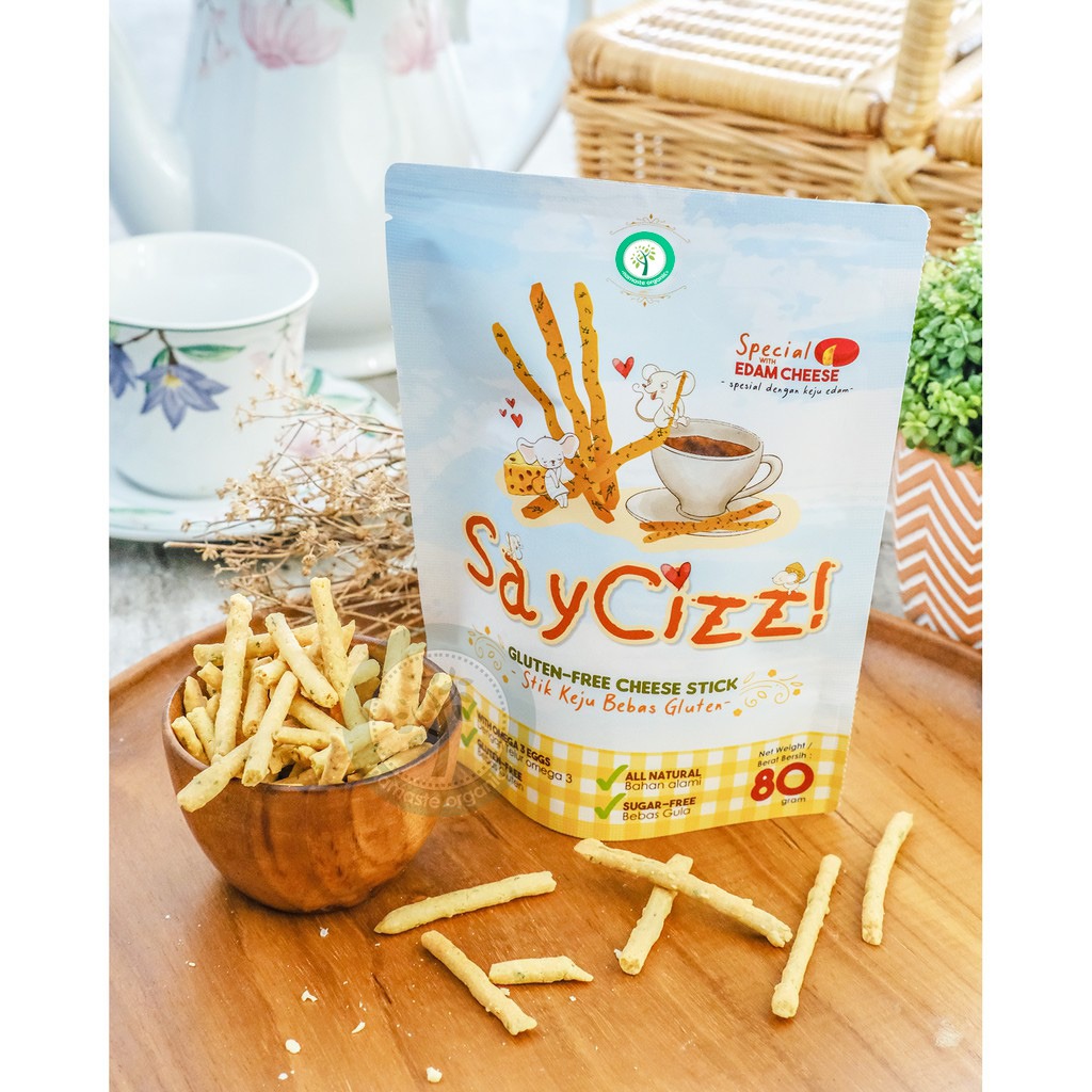 SAY CIZZ - GLUTEN FREE CHEESE STICK 80GR