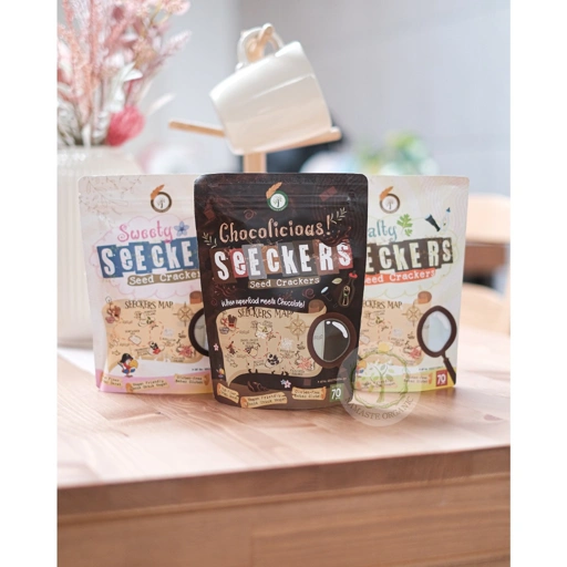 PROMO TRIO SEECKERS - SALTY SWEETY CHOCOLICIOUS 70GR