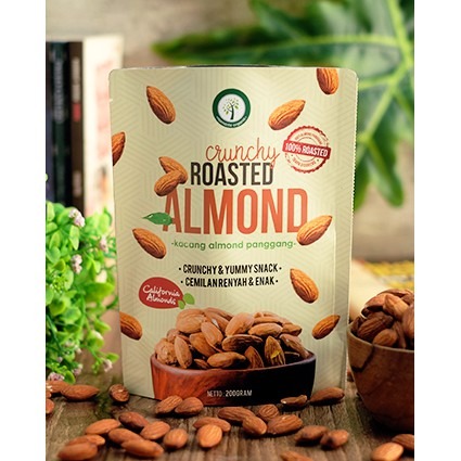 ROASTED ALMOND - KACANG ALMOND PANGGANG