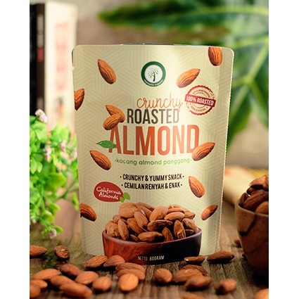 ROASTED ALMOND - KACANG ALMOND PANGGANG