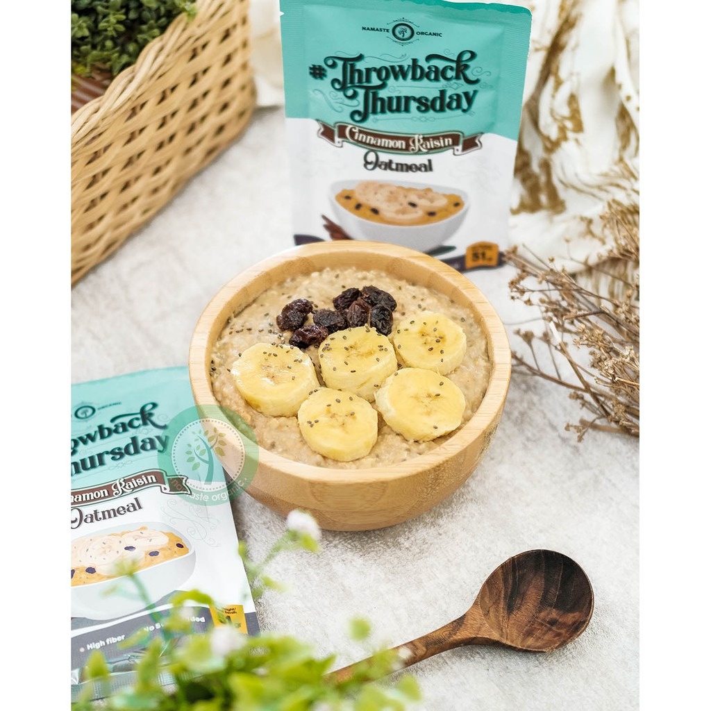 THROWBACK THURSDAY - CINNAMON RAISIN OATMEAL 51GR