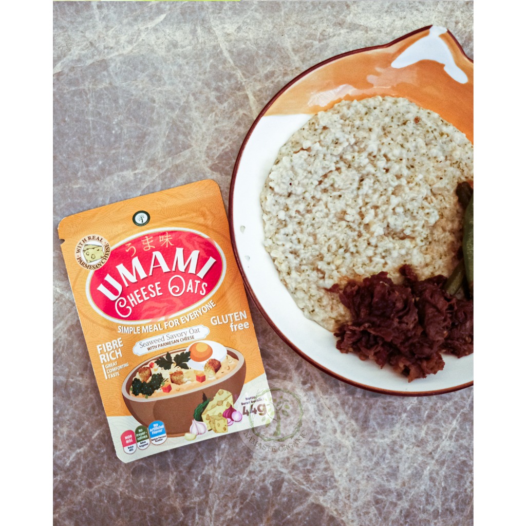 UMAMI CHEESE OATS - SEAWEED SAVORY OAT WITH PARMESAN CHEESE 44GR