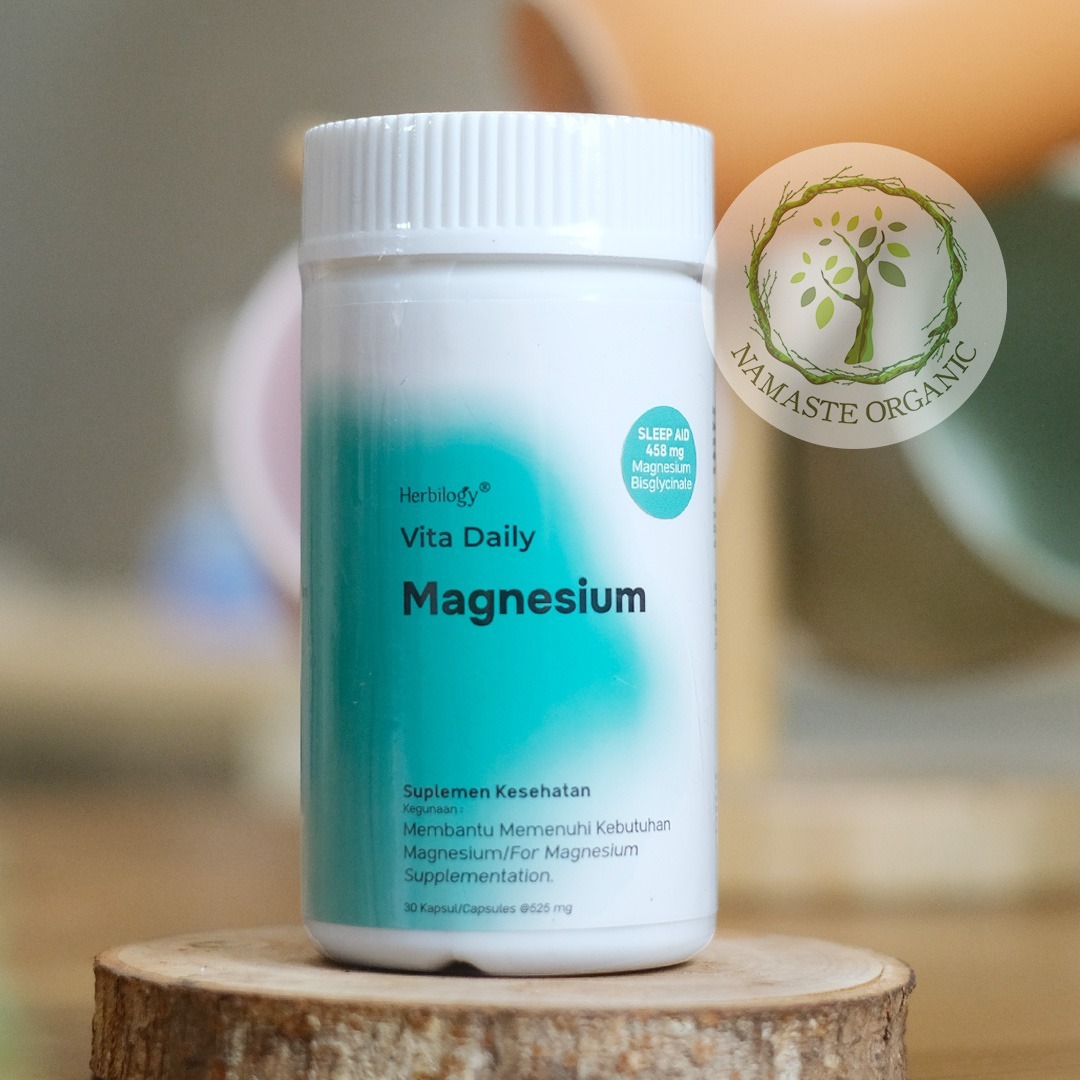 HERBILOGY VITA DAILY MAGNESIUM BISGLYCINATE - 30 CAPSULE
