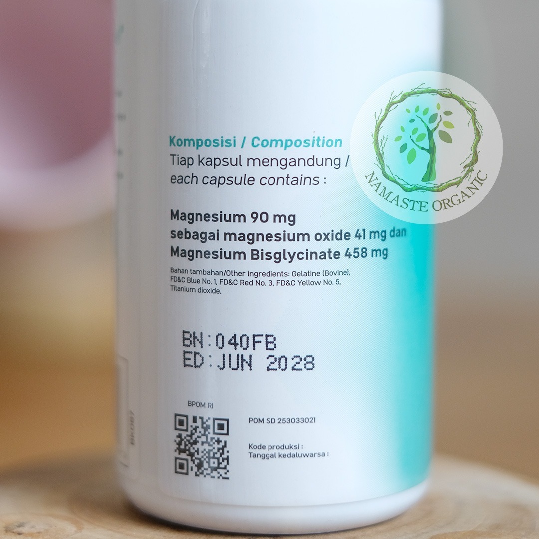 HERBILOGY VITA DAILY MAGNESIUM BISGLYCINATE - 30 CAPSULE