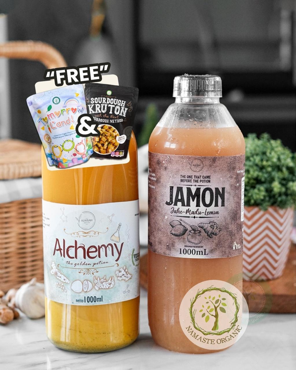 BU AMON JUMBO - PAKET ALCHEMY 1L DAN JAMON 1L