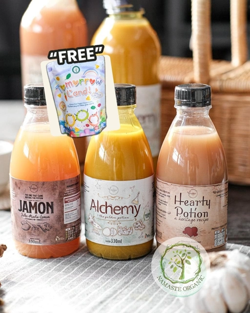BUNDLING TRIO JAMU 330ML - HEARTY POTION ALCHEMY JAMON 330ML
