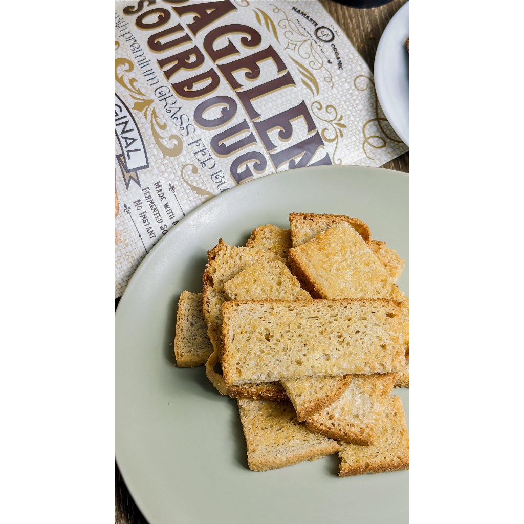 NEW BAGELEN SOURDOUGH - MADE FROM SOURDOUGH BREAD WITH PREMIUM GRASS FED BUTTER 180GR