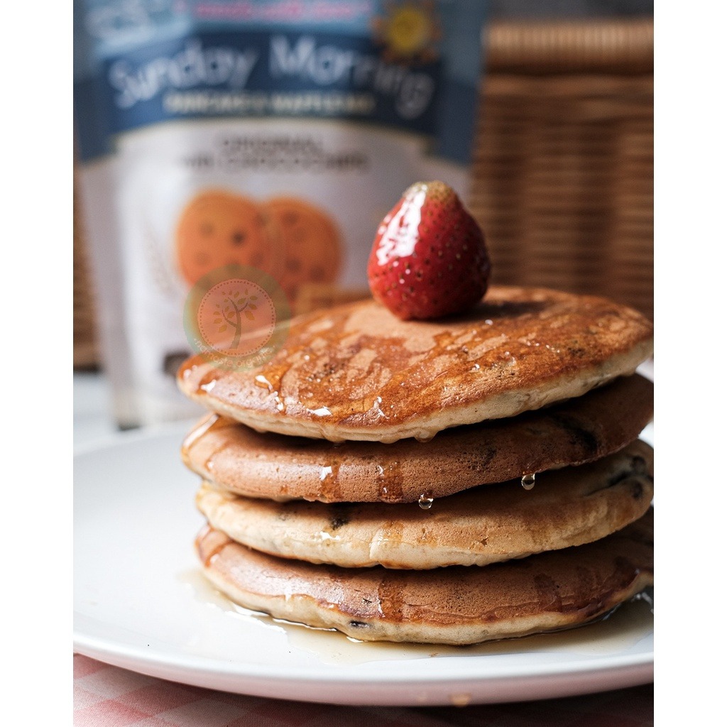 SUNDAY MORNING PANCAKE AND WAFFLE MIX - ORIGINAL WITH CHOCOCHIPS 268GR